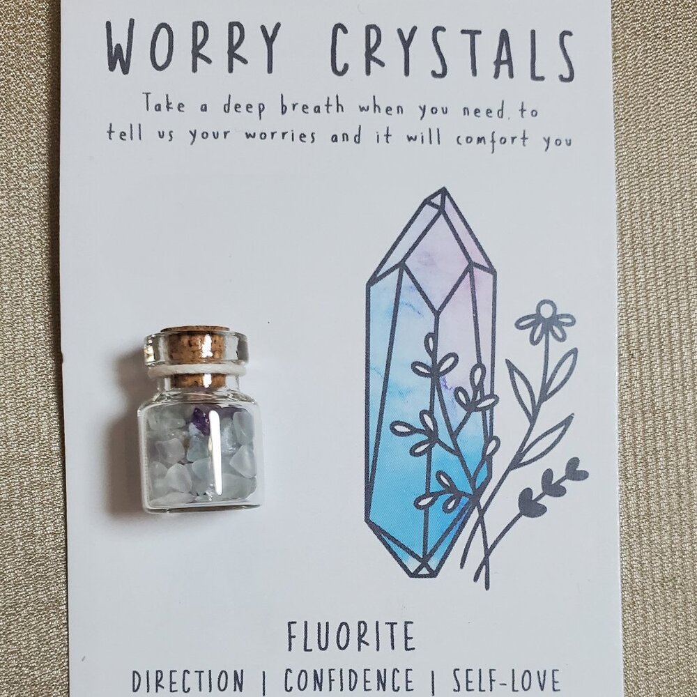 Fluorite Worry Crystals image 2